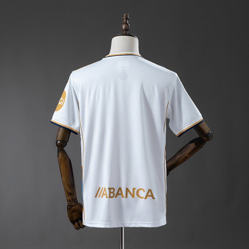 Camisola RC Deportivo de Corunha 2025-26 Alternativa Branca Versão Adepto