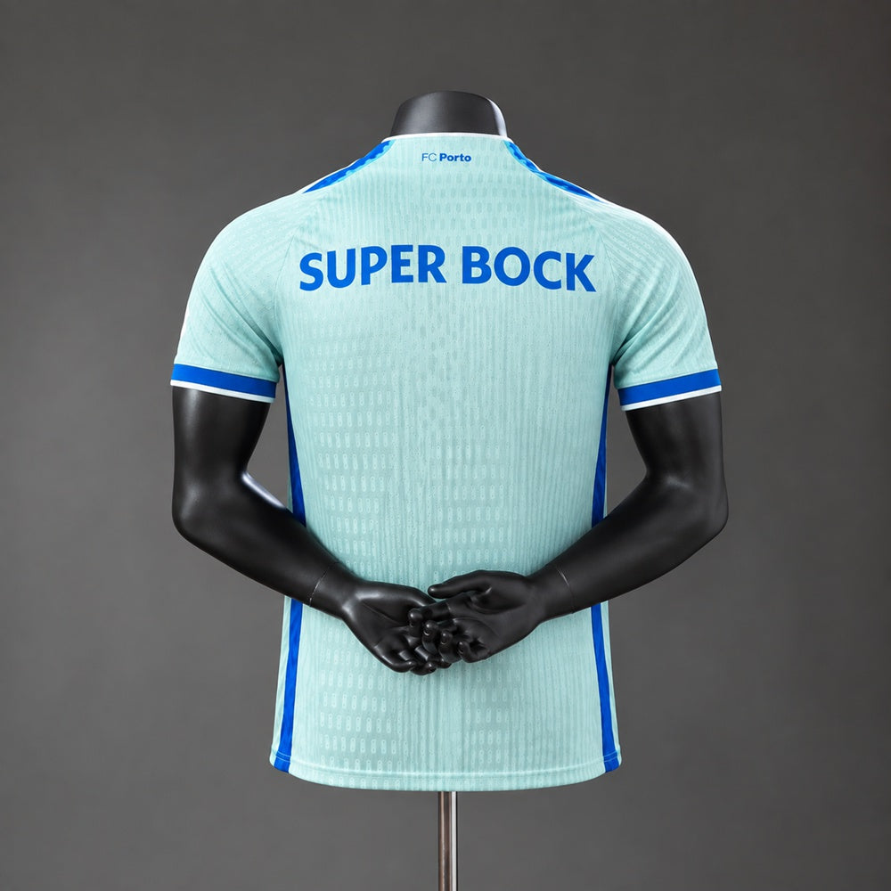 Camisola F.C.P. 2026-27 Alternativa Azul Lisa Versão Jogador