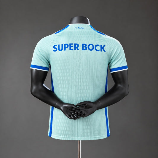 Camisola F.C.P. 2026-27 Alternativa Azul Lisa Versão Jogador