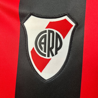 Camisola CA River Plate 2025-26 Alternativa Preta Versão Adepto