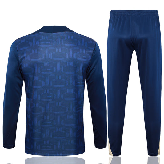 Fato de Treino FC Barcelona 2024-25 - Camisola com Fecho