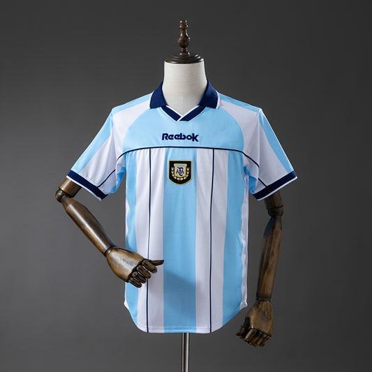 Camisola Argentina 2000 Principal Versão Adepto