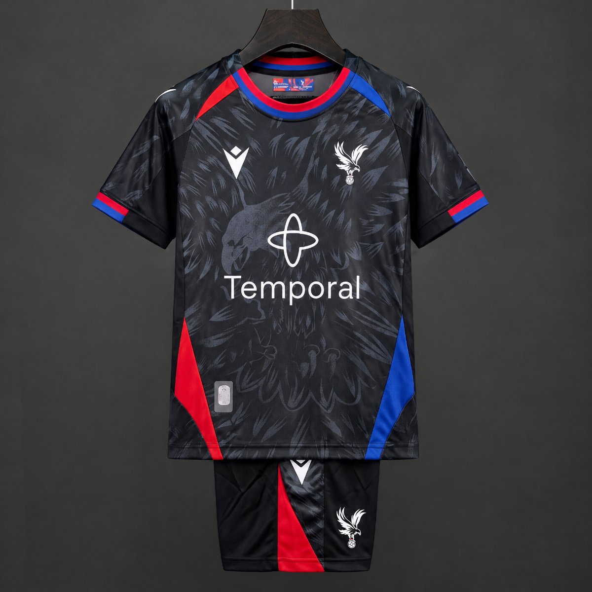 Kit Criança CRY-PAL 2026-27 Alternativo Preto