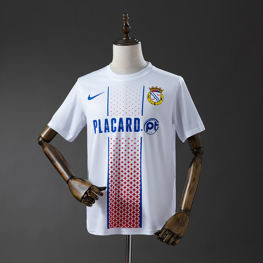 Camisola FC Alverca 2025-26 Alternativa Branca Versão Adepto