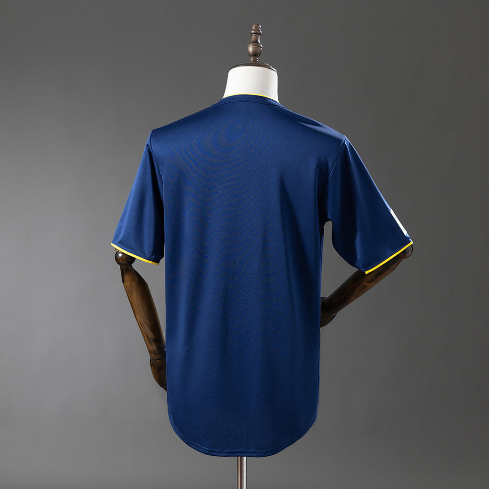 Camisola Atletico Madrid 2002-03 Alternativa Azul Versão Adepto
