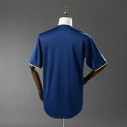 Camisola Atletico Madrid 2002-03 Alternativa Azul Versão Adepto