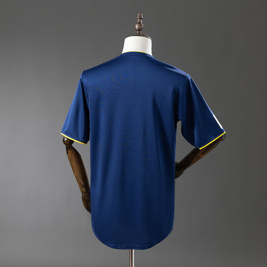 Camisola Atletico Madrid 2002-03 Alternativa Azul Versão Adepto