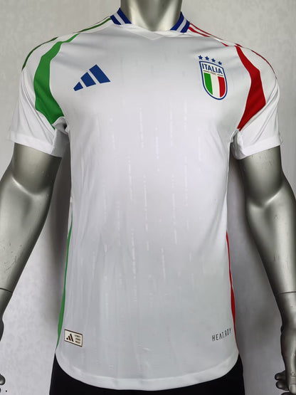 Camisola Italia 2024 Alternativa Branca Versão Jogador