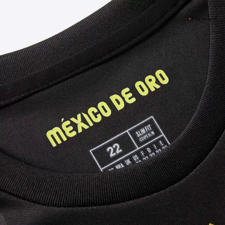 Kit Criança Mexico 2025 Edição Gold-Cup
