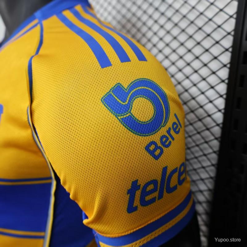 Camisola UANL Tigres 2025-26 Principal Versão Jogador