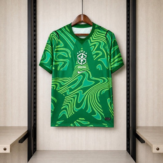 Camisola Brasil 2026 Guarda-Redes Versão Adepto