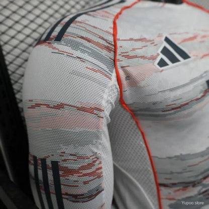 Camisola Manga Comprida FC Bayern Munique 2025-26 Alternativa Creme Versão Jogador