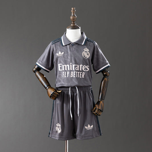 Kit Criança Real Madrid CF 2024-25 Alternativo