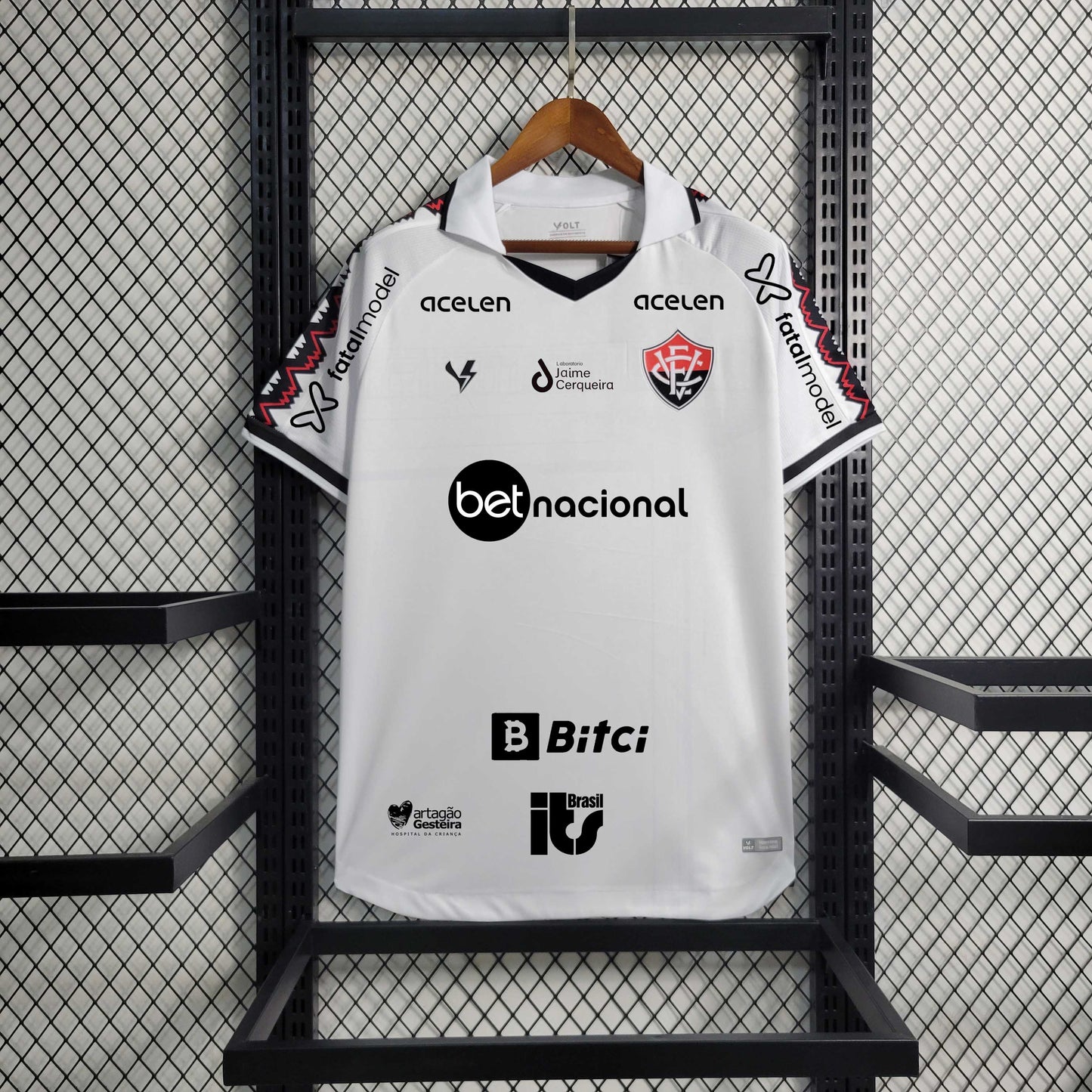 Camisola EC Vitoria 2023-24 Alternativa Todos Patrocinadores
