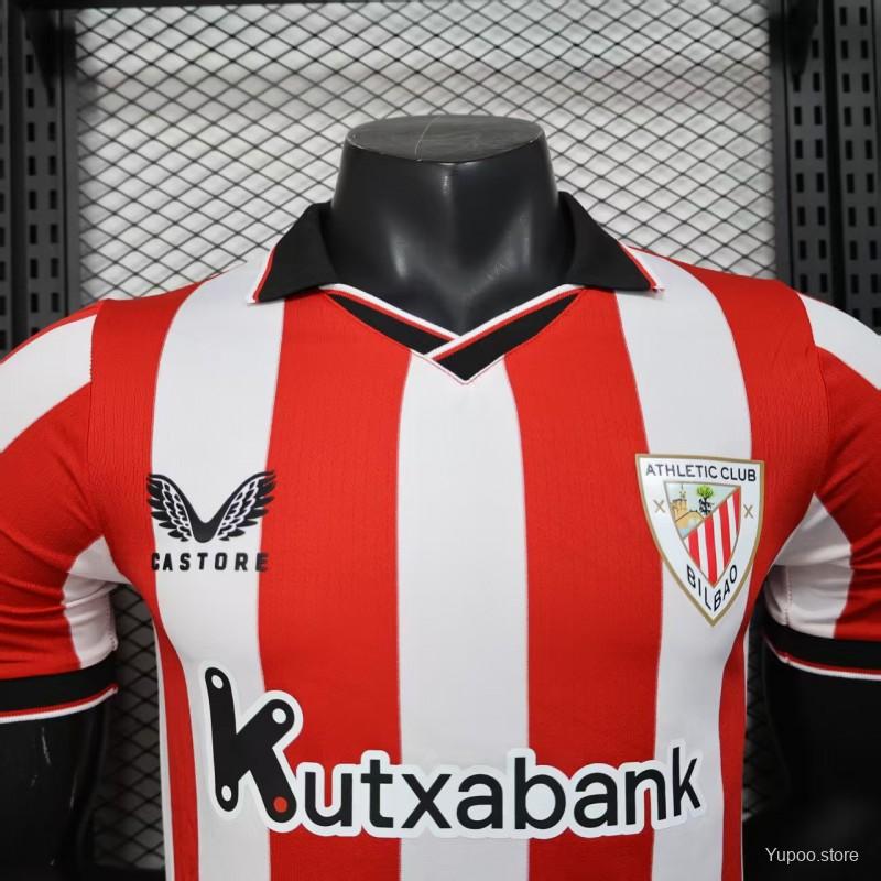 Camisola Athletic Club Bilbao 2025-26 Principal Versão Jogador