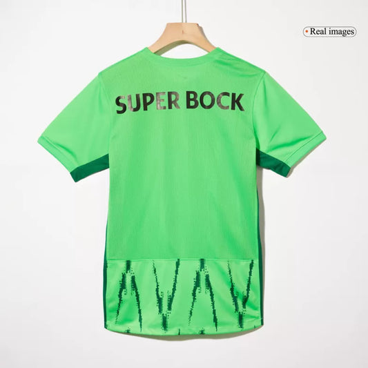 Camisola SCP 2024-25 Alternativa Verde Versão Adepto (Entrega Imediata)