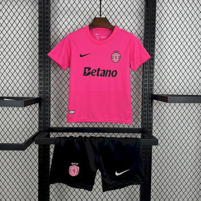 Kit Criança SCP 2024-25 Alternativo Rosa