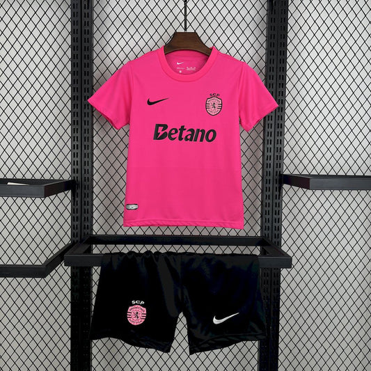 Kit Criança SCP 2024-25 Alternativo Rosa
