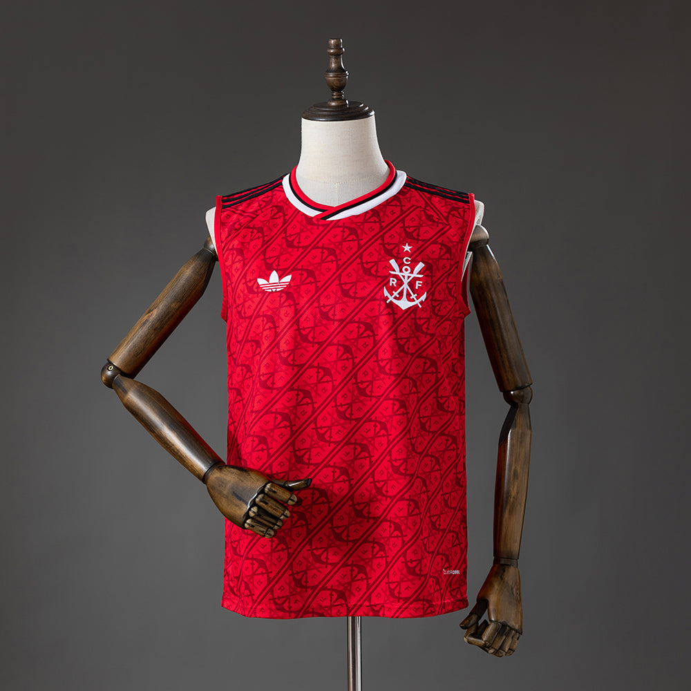 Manga Cava CR Flamengo 2026-27 Alternativa Vermelha