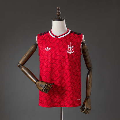 Manga Cava CR Flamengo 2026-27 Alternativa Vermelha