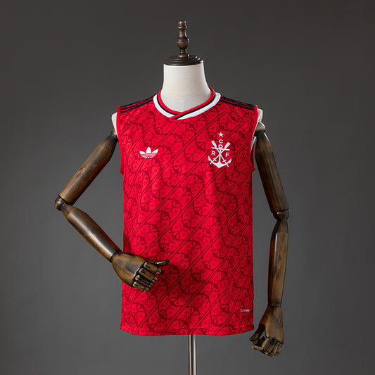 Manga Cava CR Flamengo 2026-27 Alternativa Vermelha