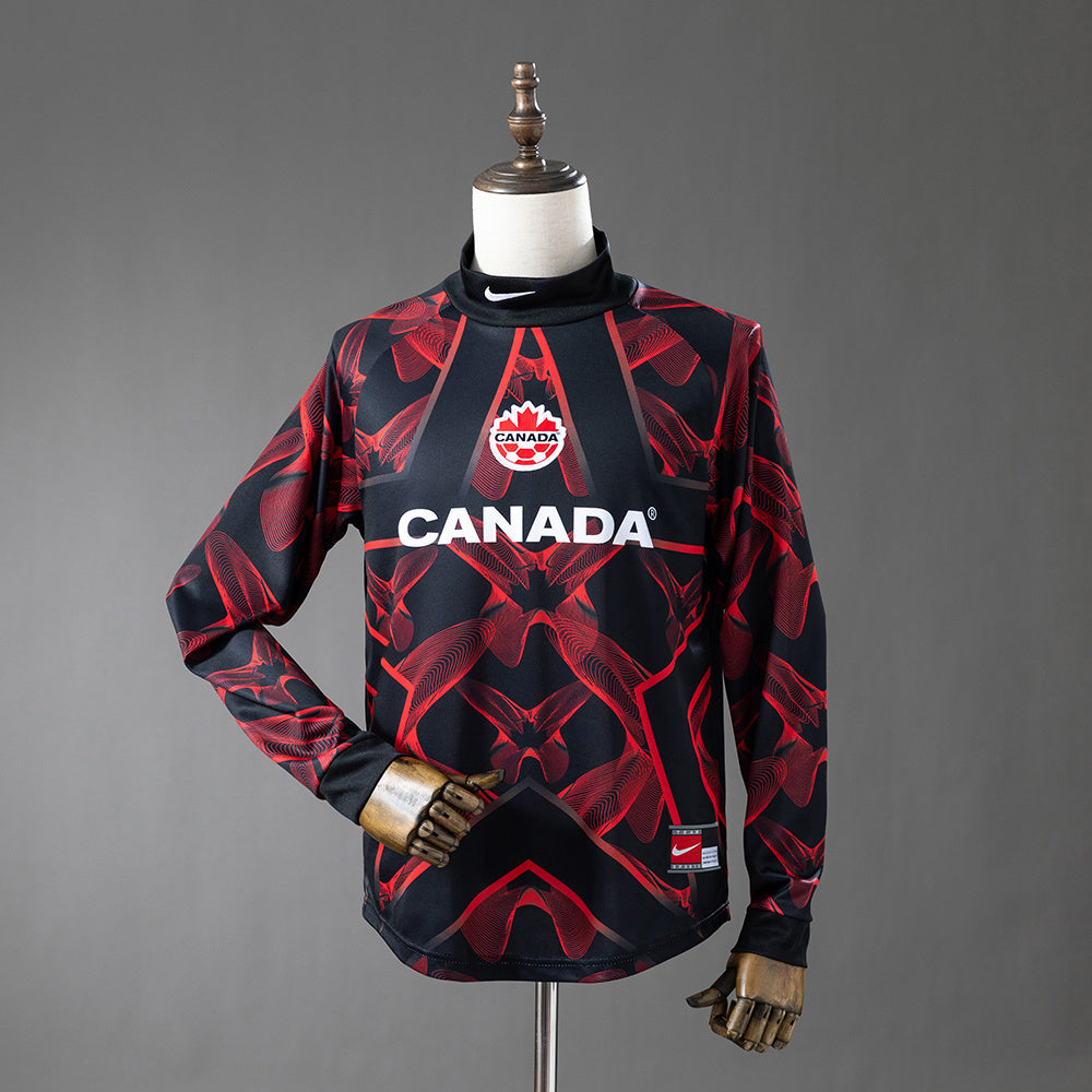 Camisola Manga Comprida Canadá 2026 Guarda-Redes Versão Adepto