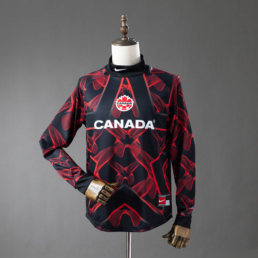 Camisola Manga Comprida Canadá 2026 Guarda-Redes Versão Adepto