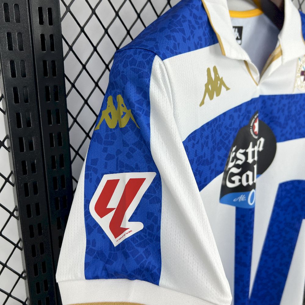 Camisola RC Deportivo de Corunha 2025-26 Principal Versão Adepto