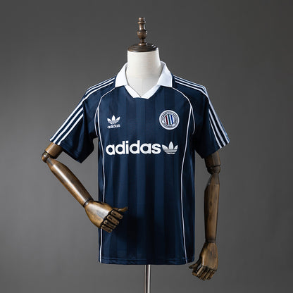 Camisola A.D.I.D.A.S. 2025-26 Originals Classic Three Stripes Azul Escura