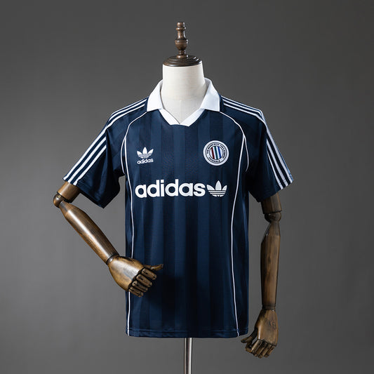 Camisola A.D.I.D.A.S. 2025-26 Originals Classic Three Stripes Azul Escura