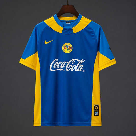 Camisola CF America 2005-06 Alternativa Azul Versão Adepto