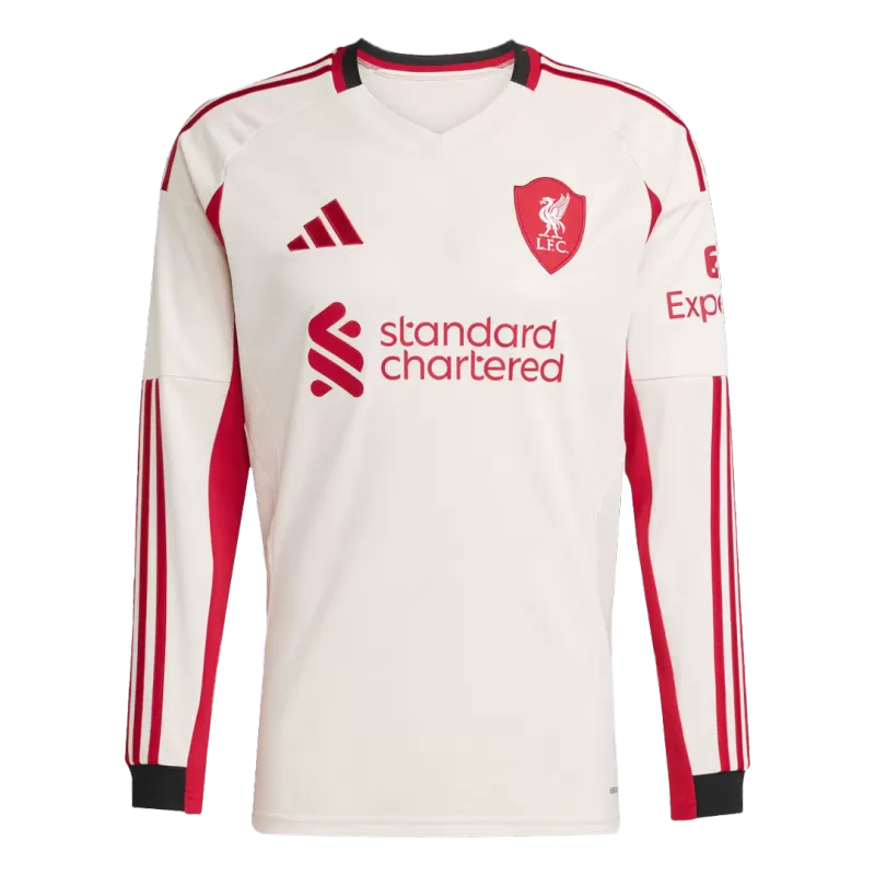Camisola Manga Comprida LIV 2025-26 Alternativa Beje Versão Adepto WIRTZ #7