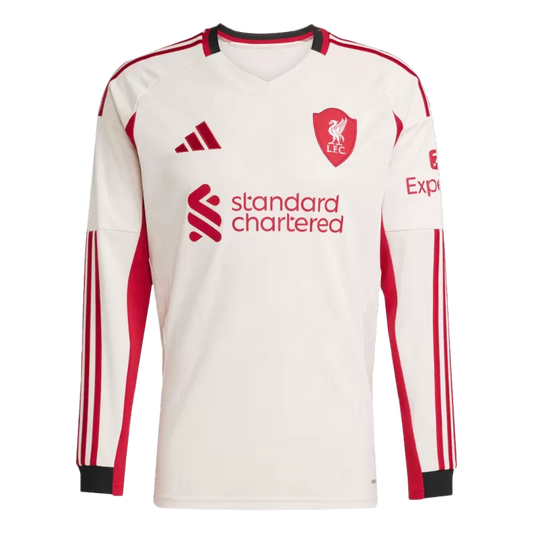 Camisola Manga Comprida LIV 2025-26 Alternativa Beje Versão Adepto WIRTZ #7