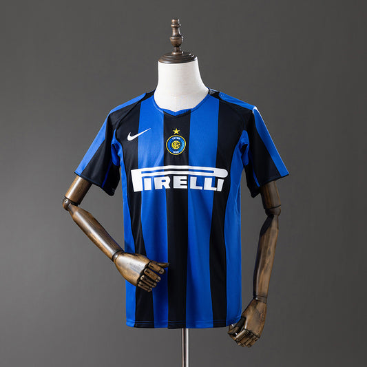 Camisola Inter Milão 2004-05 Principal Versão Adepto
