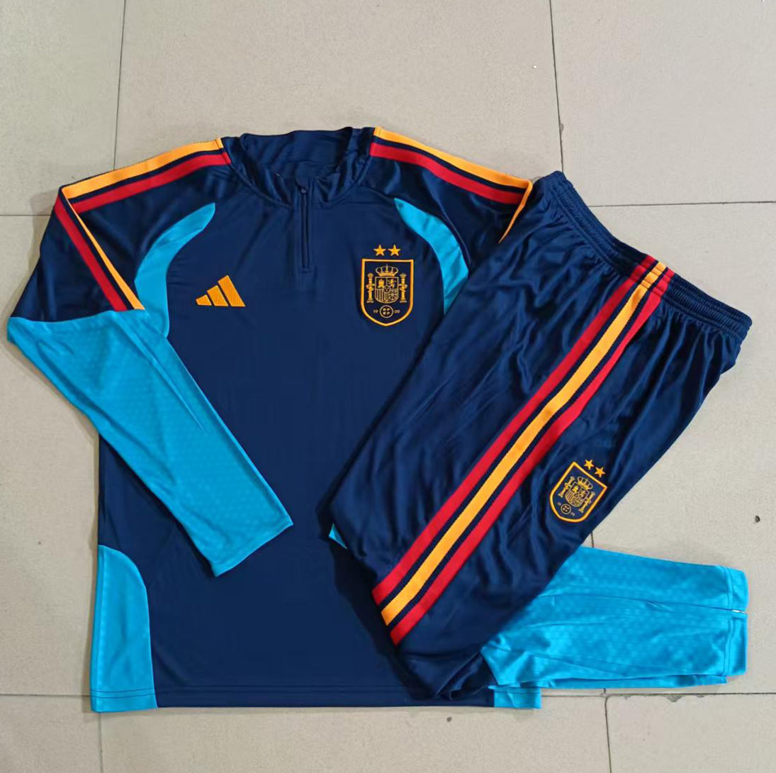 Fato de Treino Espanha 2026 - Camisola com Fecho