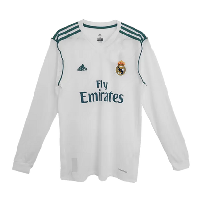 Camisola Manga Comprida Real Madrid 2017-18 Principal