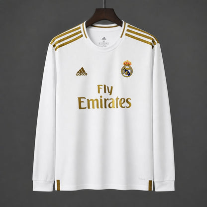 Camisola Manga Comprida Real Madrid CF 2019-20 Principal Versão Adepto