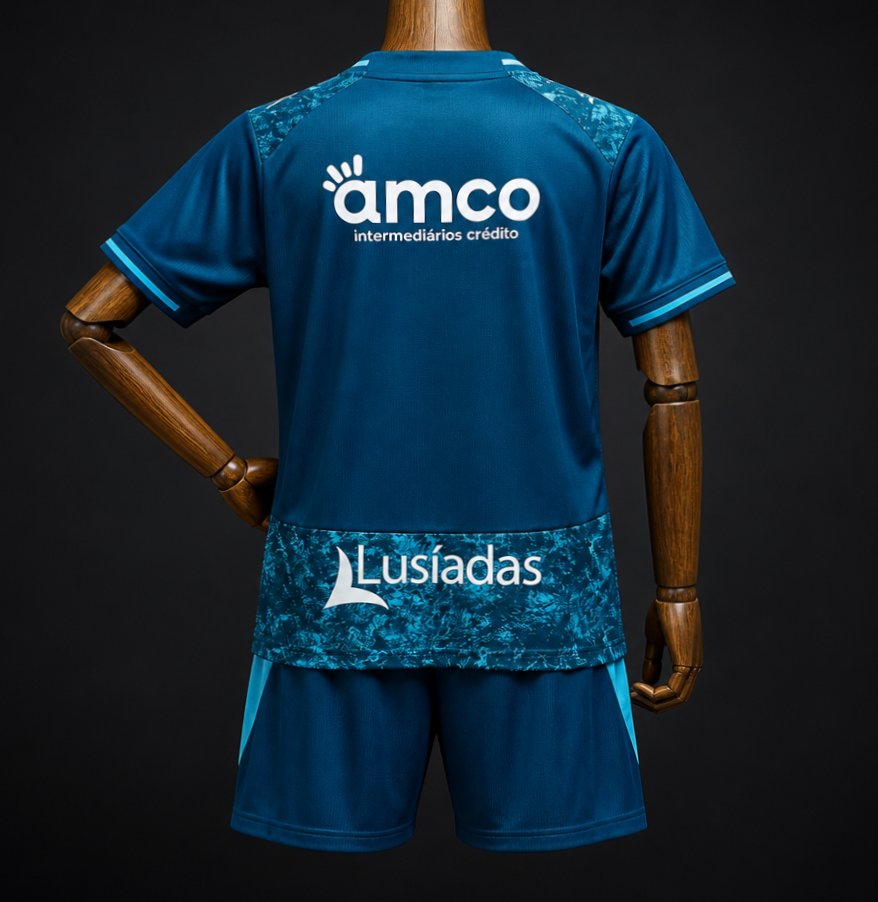 Kit Criança SC Braga 2026-27 Alternativo Azul