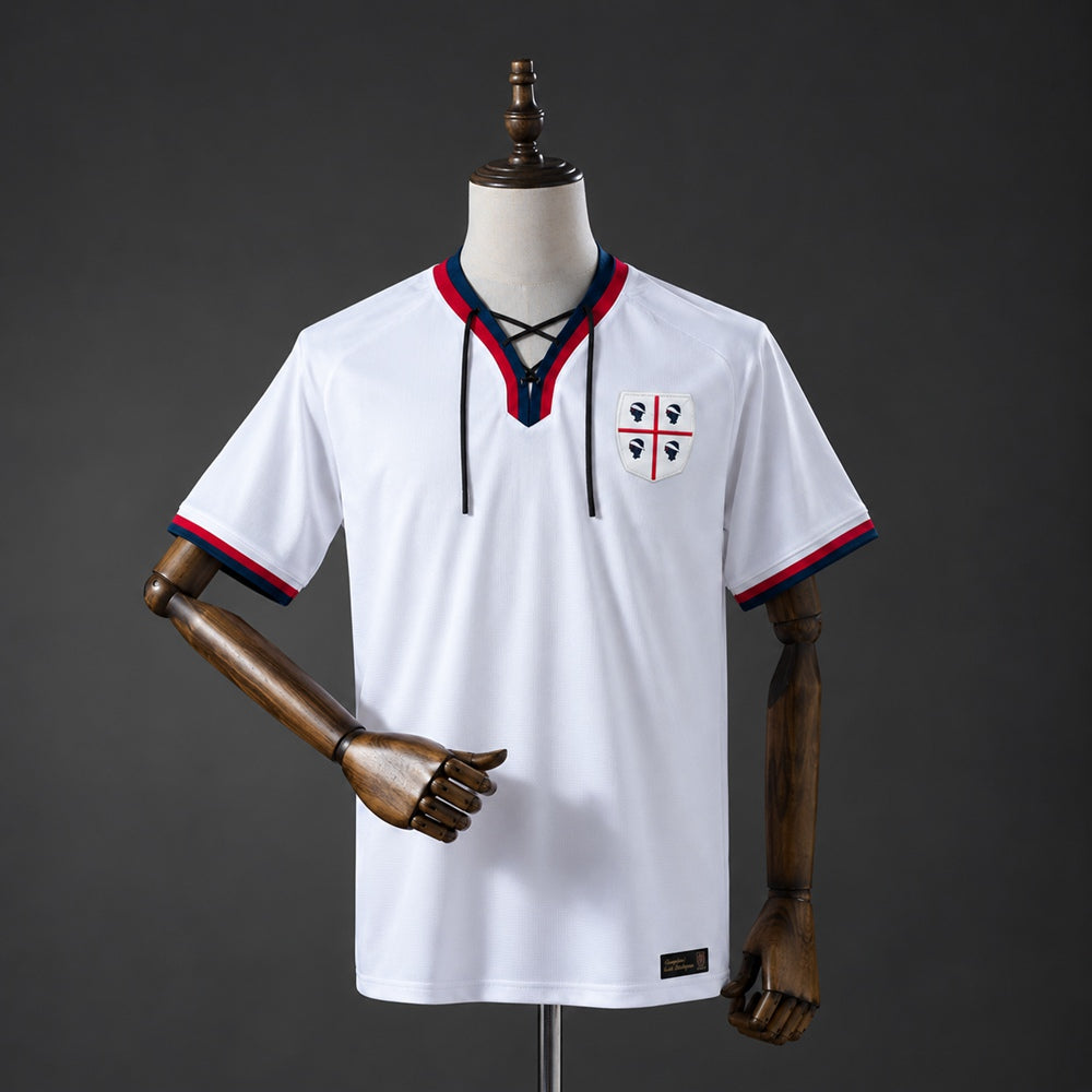Camisola Cagliari 1969-70 Edição Especial Versão Adepto