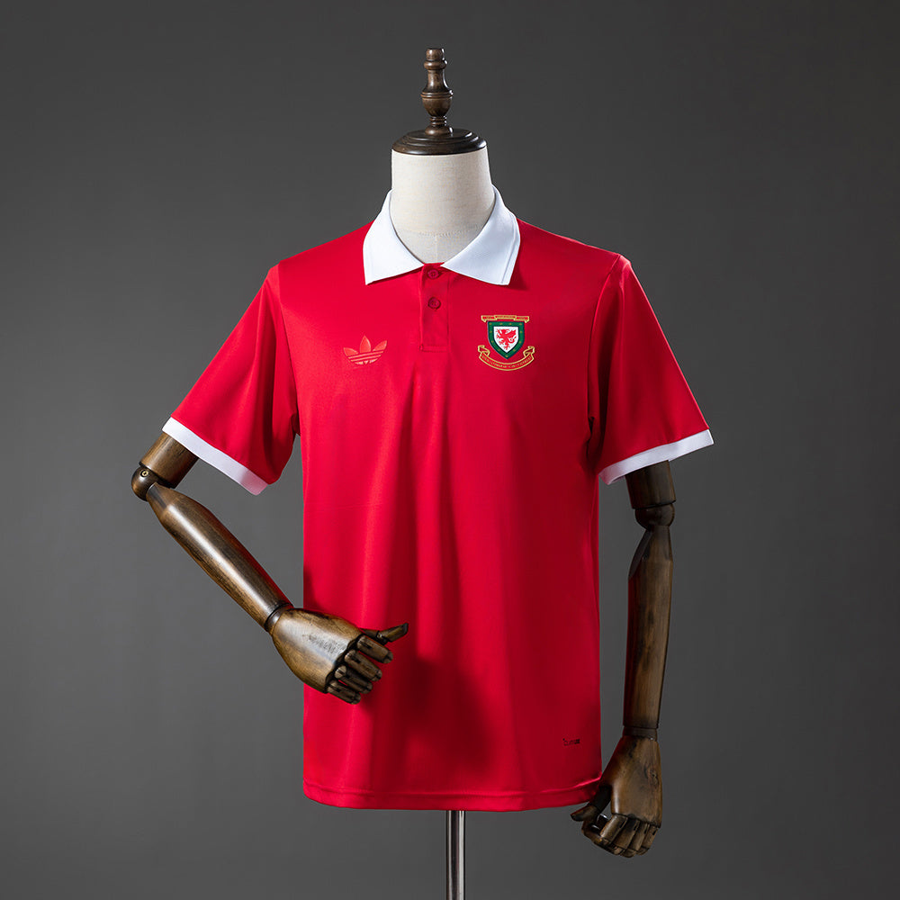 Camisola Pais de Gales 2026 Edição 150º Aniversário Versão Adepto