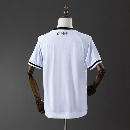 Camisola Vasco da Gama 2025-26 Alternativa Branca Lisa Versão Adepto
