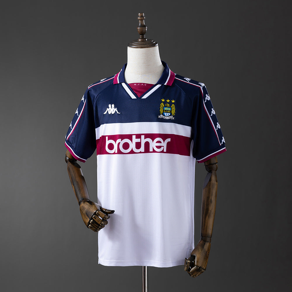 Camisola MCI 1997-98 Alternativa Branca Versão Adepto