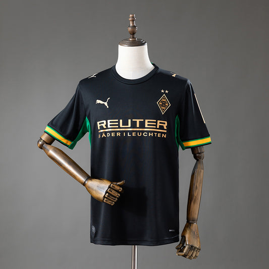 Camisola Borussia Monchengladbach 2026-27 Alternativa Preta Versão Adepto