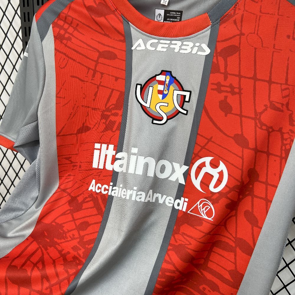 Camisola US Cremonese 2025-26 Principal Versão Adepto