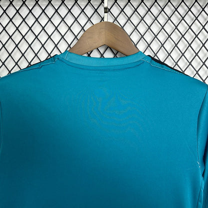 Kit Criança Manga Comprida Real Madrid 2016-17 Alternativo