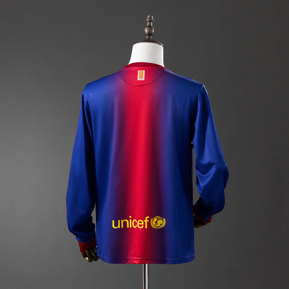 Camisola Manga Comprida FC Barcelona 2012-13 Principal Versão Adepto