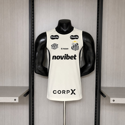 Manga Cava Santos FC 2026-27 Treino Todos Patrocinadores