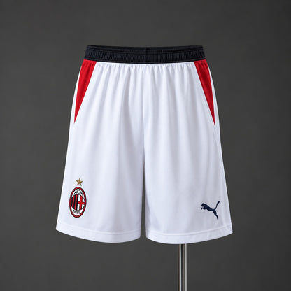 Calções AC Milan 2026-27 Alternativos Brancos