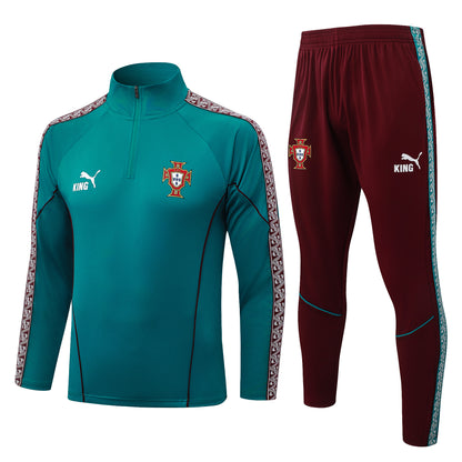 Fato de Treino Portugal 2026 - Camisola com Fecho