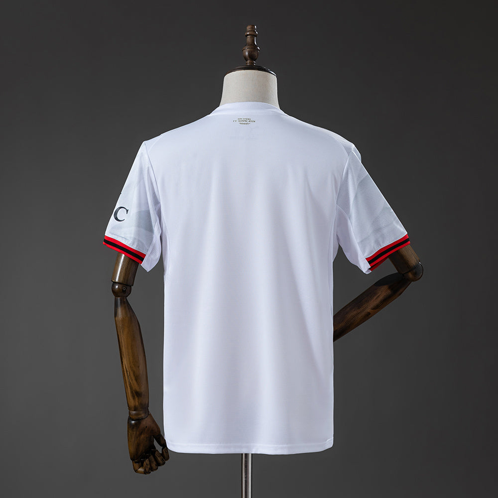 Camisola Ac Milan 2026-27 Alternativa Branca Versão Adepto